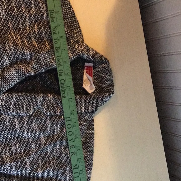 Vintage Uptown Expressions black and white textured woven mid-length dress - Picture 12 of 16